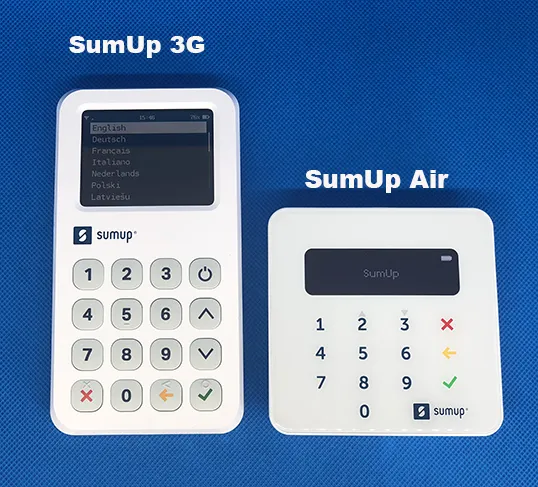 Terminal de paiement SUMUP Kit de paiement SumUp 3G+