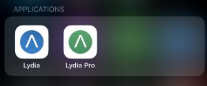 Applications Lydia