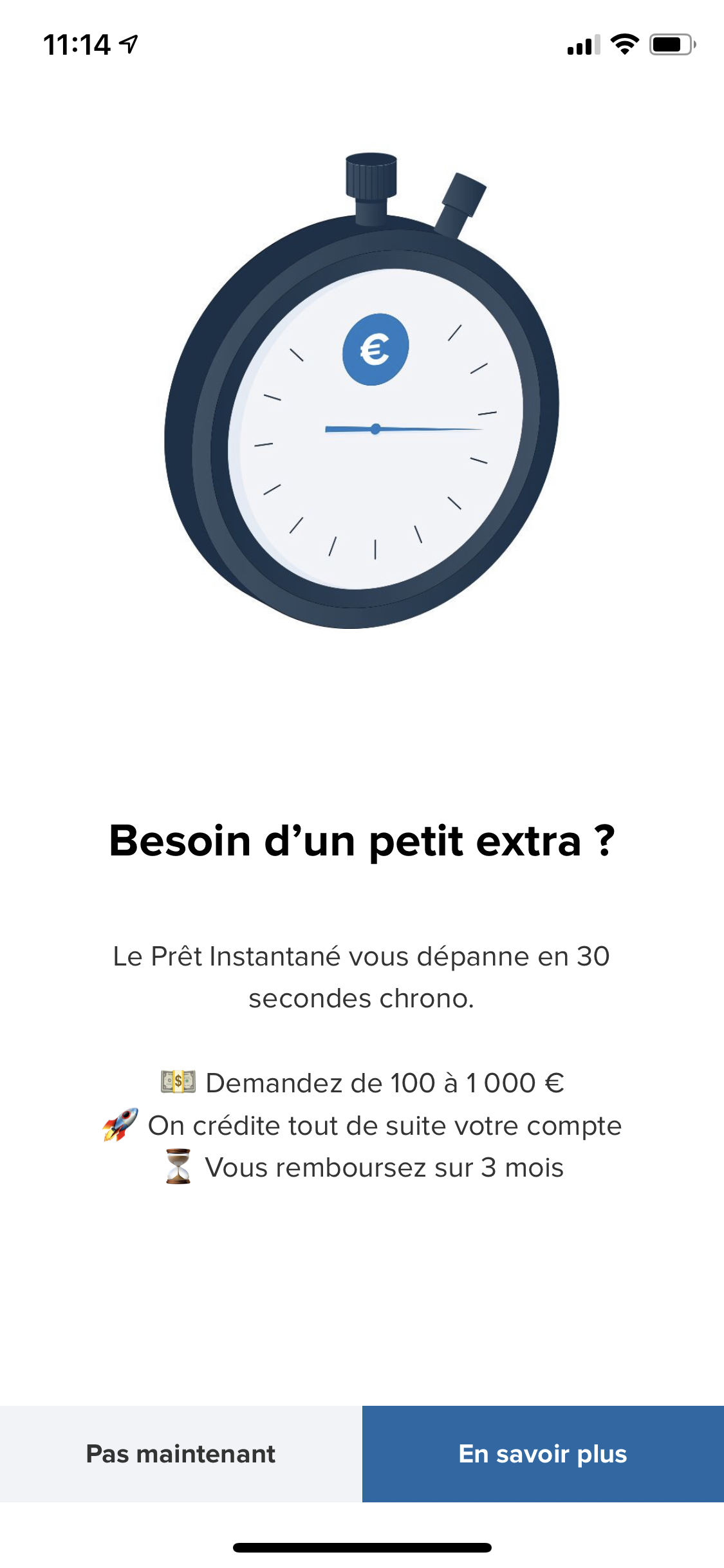 Prêt instantanné lydia pro