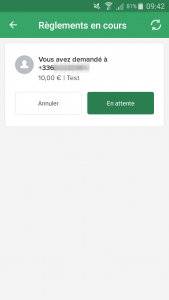 réglements en cours