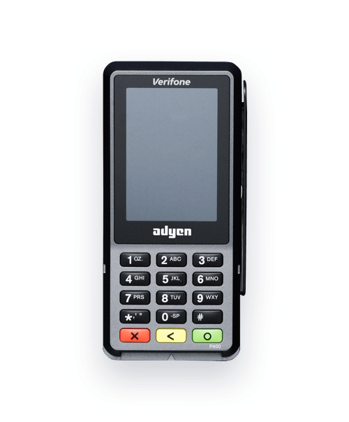 verifone p400 Adyen