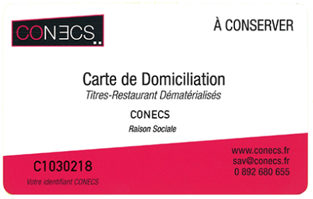 carte de domiciliation conecs