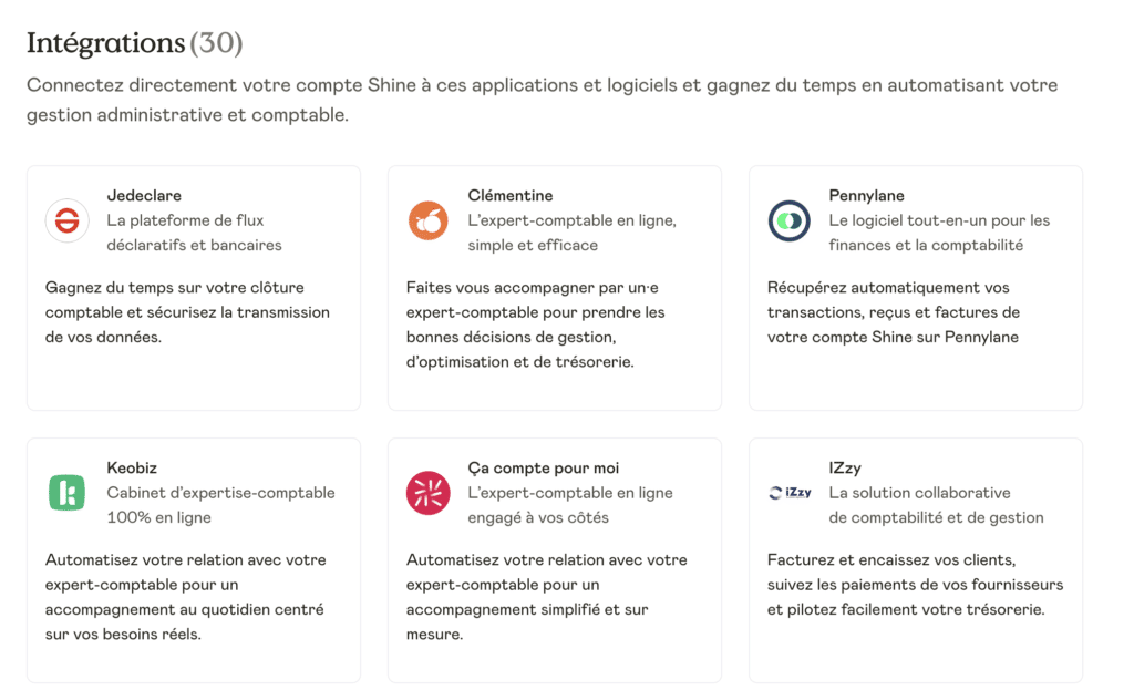 intégration comptable