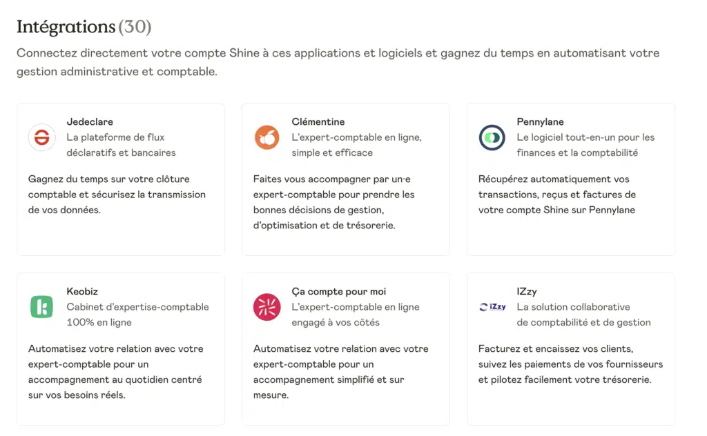 intégration comptable