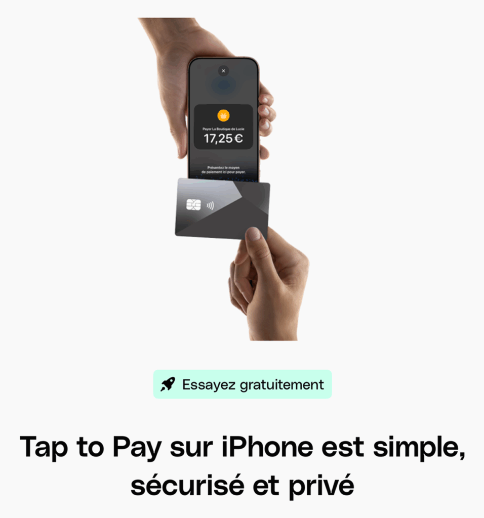 tap to pay sur iPhone