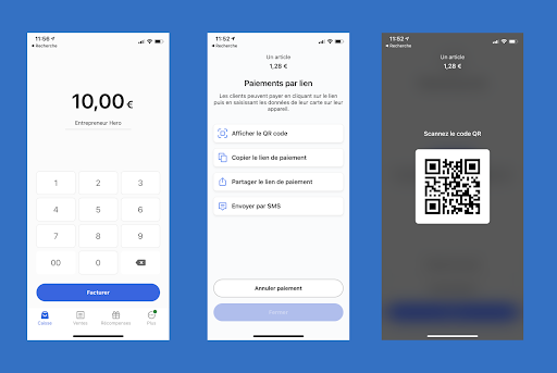 paiement QR code SumUp