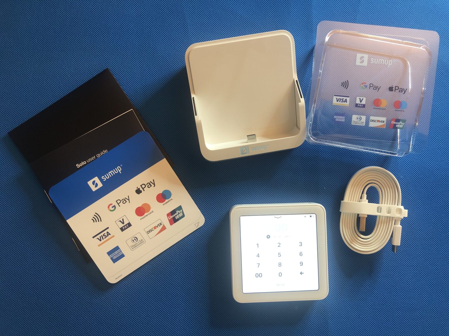 SUMUP Terminal De Paiement 3G + WiFi – France – Solution Mobile Rapide Et Fiable