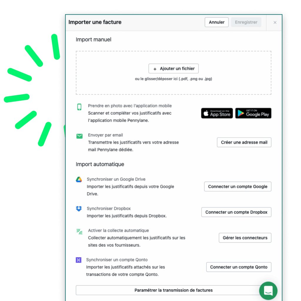 Centralisation des factures avec Pennylane