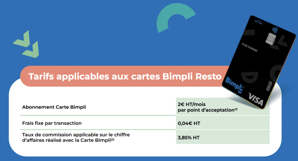 tarifs bimpli