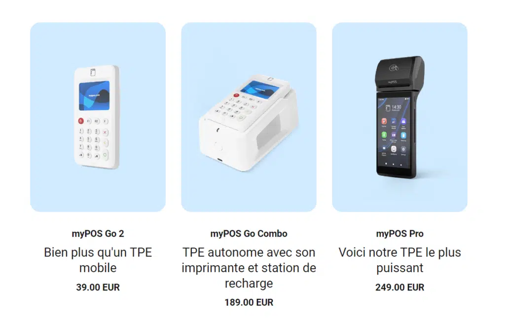 Comparatif - meilleure offre de terminal de paiement 2023