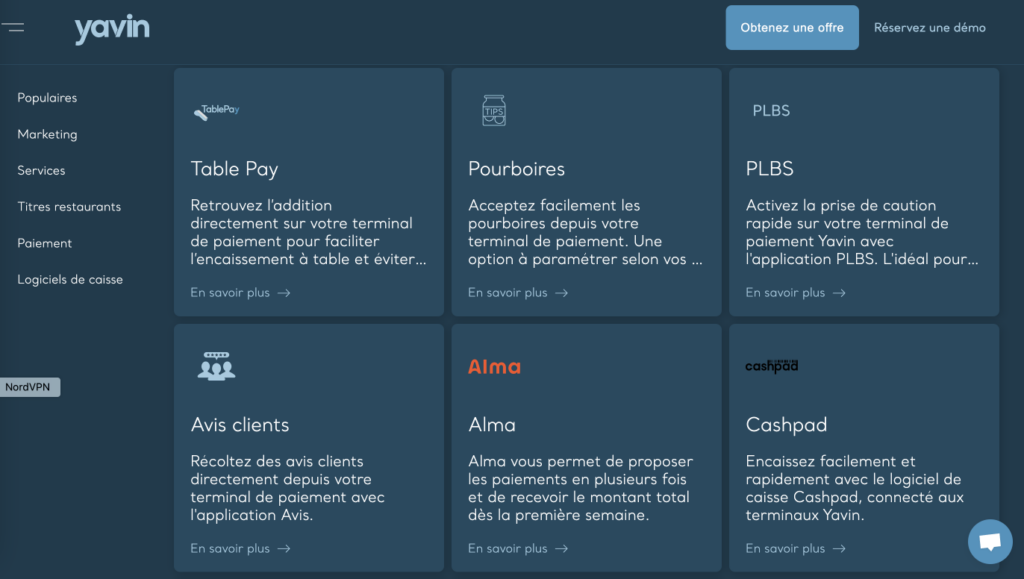 Applications yavin pax