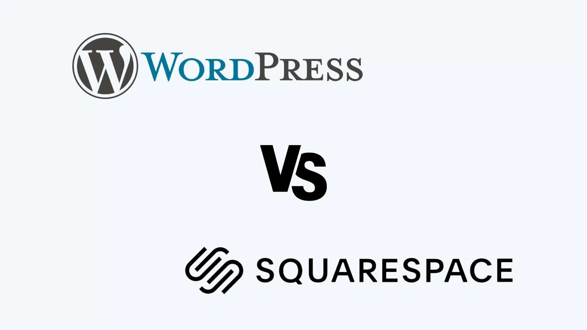 WordPress VS Squarespace