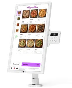 borne de commande pour la restauration rapide