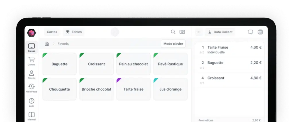 toporder ipad