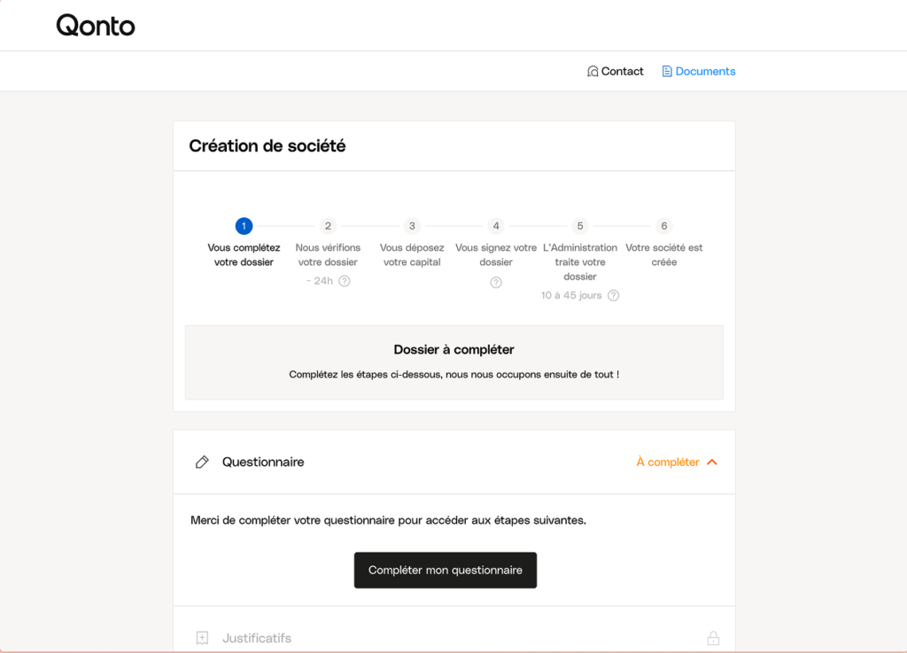 qonto création